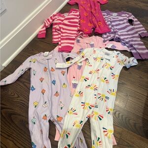 Colorful Kids One Piece Pajama Set